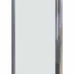 CLEAR SIDE 80 CHROME STAKLENA STRANICA 800x1950 mm