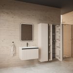 MIRAGE 70 DONJI KUPAONSKI ORMARIĆ KAŠMIR CRNA RUČKICA - Slika 3