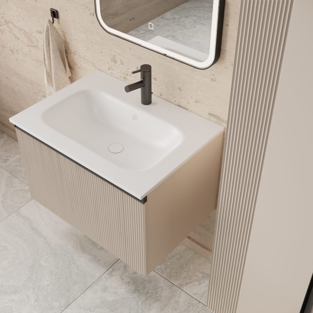 MIRAGE 70 DONJI KUPAONSKI ORMARIĆ KAŠMIR CRNA RUČKICA - Slika 5