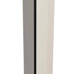 MIRAGE 170 BOČNI PREKLOPNI KUPAONSKI ORMARIĆ KAŠMIR CRNA RUČKICA