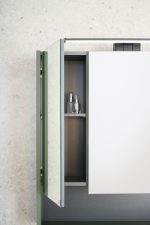 MIRIAD 80 GORNJI KUPAONSKI ORMARIĆ ZELENI MAT - Slika 2