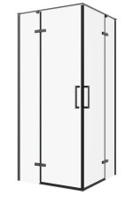 TK PARLA 80 BLACK KVADRATNA TUŠ KABINA 80X80X195 cm