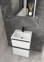 BIT 60 DONJI KUPAONSKI ORMARIĆ BIJELI SJAJ - Slika 5