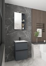 BIT 60 DONJI KUPAONSKI ORMARIĆ GRAFITNO SIVA - Slika 4