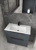 BIT 80 DONJI KUPAONSKI ORMARIĆ GRAFITNO SIVA - Slika 3