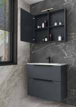 BIT 80 DONJI KUPAONSKI ORMARIĆ GRAFITNO SIVA - Slika 4