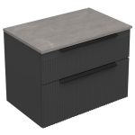 MIRIAD 70 DONJI KUPAONSKI ORMARIĆ GRAFIT SUPERMAT S PLOČOM CANDELA MRAMOR