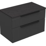 MIRIAD 80 DONJI KUPAONSKI ORMARIĆ GRAFIT SUPERMAT S PLOČOM SCIVARO ŠKRILJEVAC