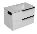 LATERAL 80 DONJI KUPAONSKI ORMARIĆ BIJELI SJAJ