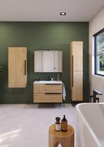 LATERAL 100 DONJI KUPAONSKI ORMARIĆ HRAST NATURAL - Slika 2