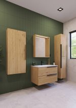 LATERAL 100 DONJI KUPAONSKI ORMARIĆ HRAST NATURAL - Slika 3