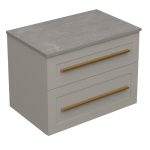 ETERNITY 70 DONJI KUPAONSKI ORMARIĆ KAŠMIR ZLATNA RUČKICA S PLOČOM CANDELA MRAMOR