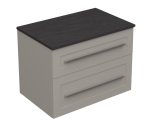 ETERNITY 70 DONJI KUPAONSKI ORMARIĆ KAŠMIR SREBRNA RUČKICA S PLOČOM SCIVARO ŠKRILJEVAC