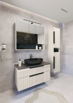 MIRIAD 80 DONJI KUPAONSKI ORMARIĆ KAŠMIR S PLOČOM SCIVARO ŠKRILJEVAC - Slika 2