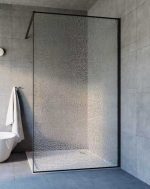 VETRO BRILLIANCE CRYSTAL 120  BLACK TUŠ STIJENA 120x200cm