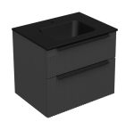 MIRIAD 60 DONJI KUPAONSKI ORMARIĆ GRAFIT SUPERMAT (CRNI UMIVAONIK)