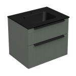 MIRIAD 60 DONJI KUPAONSKI ORMARIĆ ZELENI MAT (CRNI UMIVAONIK)