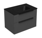 MIRIAD 70 DONJI KUPAONSKI ORMARIĆ GRAFIT SUPERMAT (CRNI UMIVAONIK)