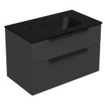 MIRIAD 80 DONJI KUPAONSKI ORMARIĆ GRAFIT SUPERMAT (CRNI UMIVAONIK)