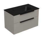 MIRIAD 80 DONJI KUPAONSKI ORMARIĆ KAŠMIR (CRNI UMIVAONIK)