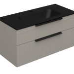 MIRIAD 100 DONJI KUPAONSKI ORMARIĆ KAŠMIR (CRNI UMIVAONIK)