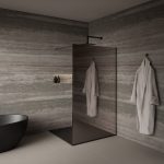 VETRO MIRROR BLACK 100F TUŠ STIJENA 100x200 cm