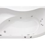 ELEGANT 170L HIDROMASAŽNA KUPAONSKA KADA 1700x900 mm