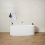 NEAT WALL WHITE MATT SAMOSTOJEĆA KADA 170x75x60 cm