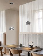 LED VISEĆA SVJETILJKA LUXEON D180 7W 240lm 3000K IP20 MATTE BLACK