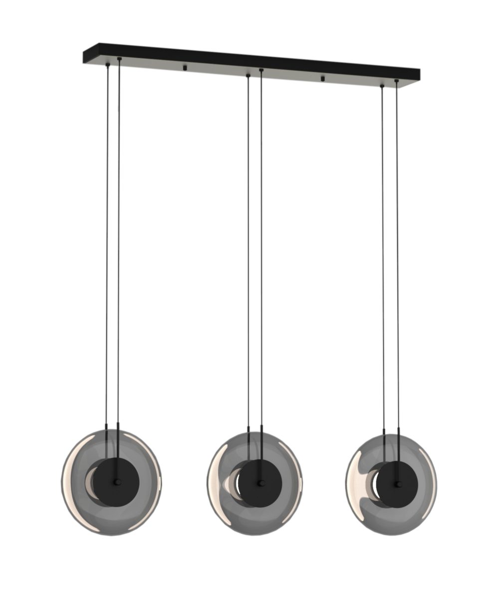 LED VISEĆA SVJETILJKA SOLARA 3 25W 950 lm 3000K IP20 MATTE BLACK - Slika 2