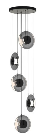 LED VISEĆA SVJETILJKA SOLARA 5 D400 42W 1550 lm 3000K IP20 MATTE BLACK