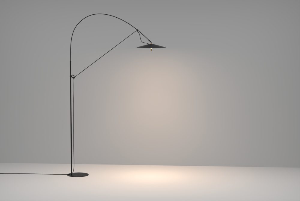 LED PODNA SVJETILJKA LUMORA 18W 930 lm 3000K IP20 SANDY BLACK - Slika 2