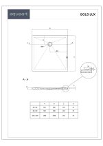 BOLD LUX 90 KV MINERALSOLID TUŠ KADA BIJELA SJAJNA - Slika 2